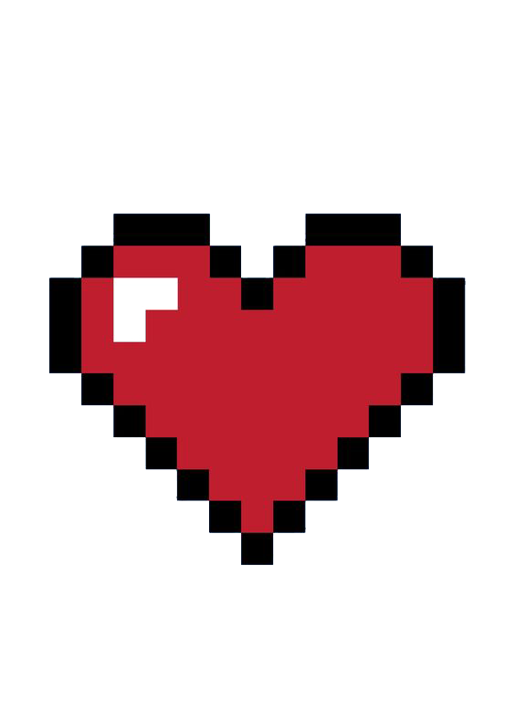 pixel heart